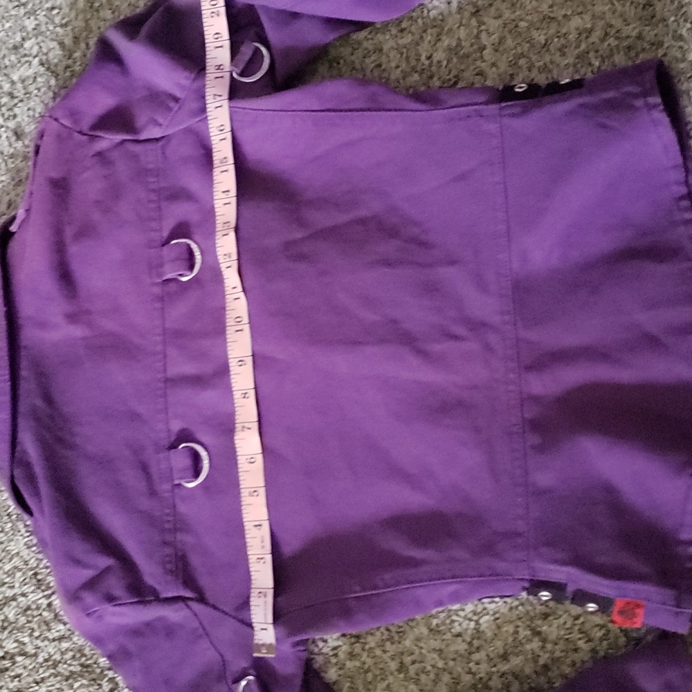 Tripp NYC purple denim Vintage 💜 New with tags jacket. Size m - Picture 9 of 9